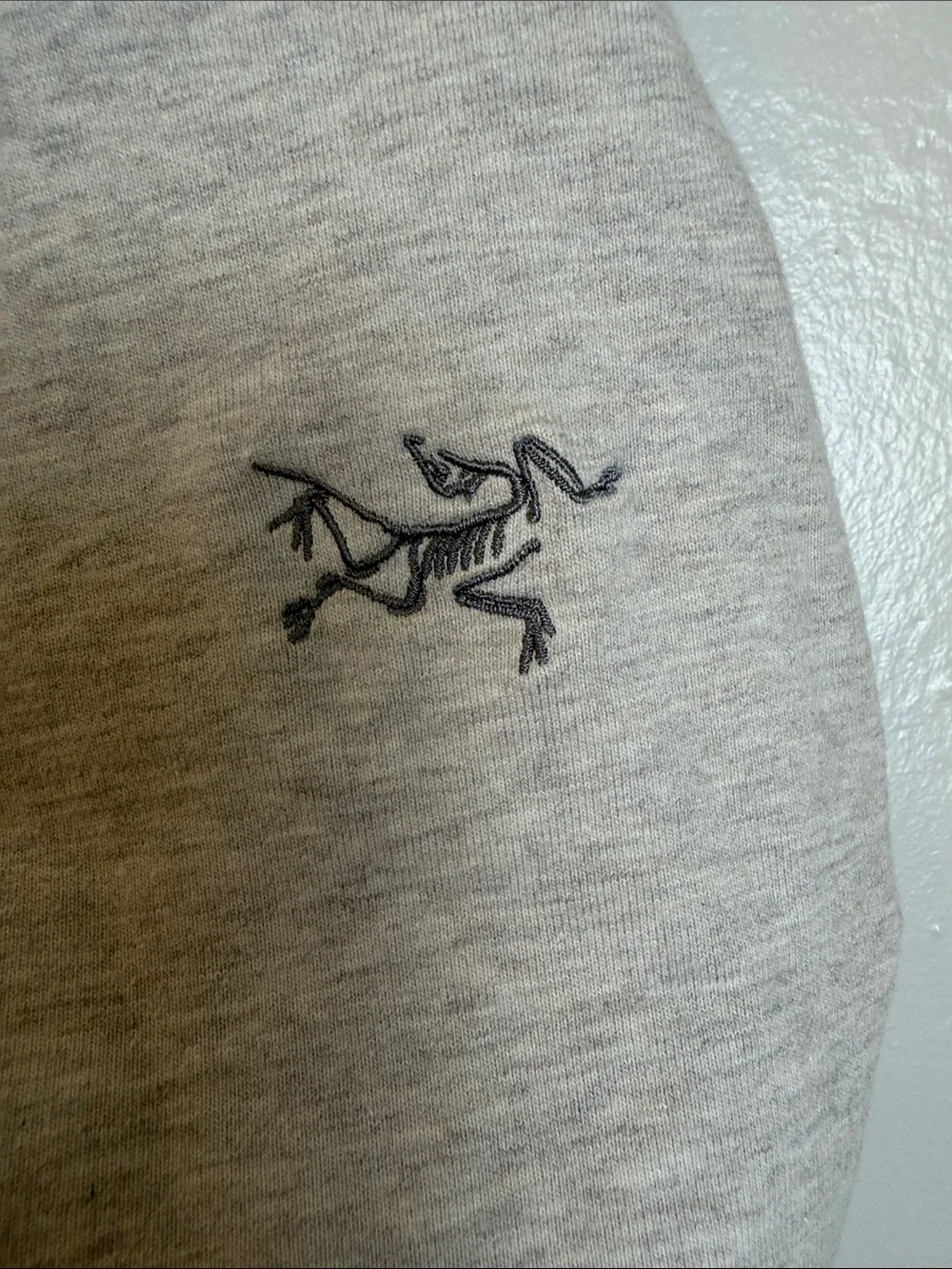 Arc'teryx Captive Polo Shirt Mens Medium light heathered gray